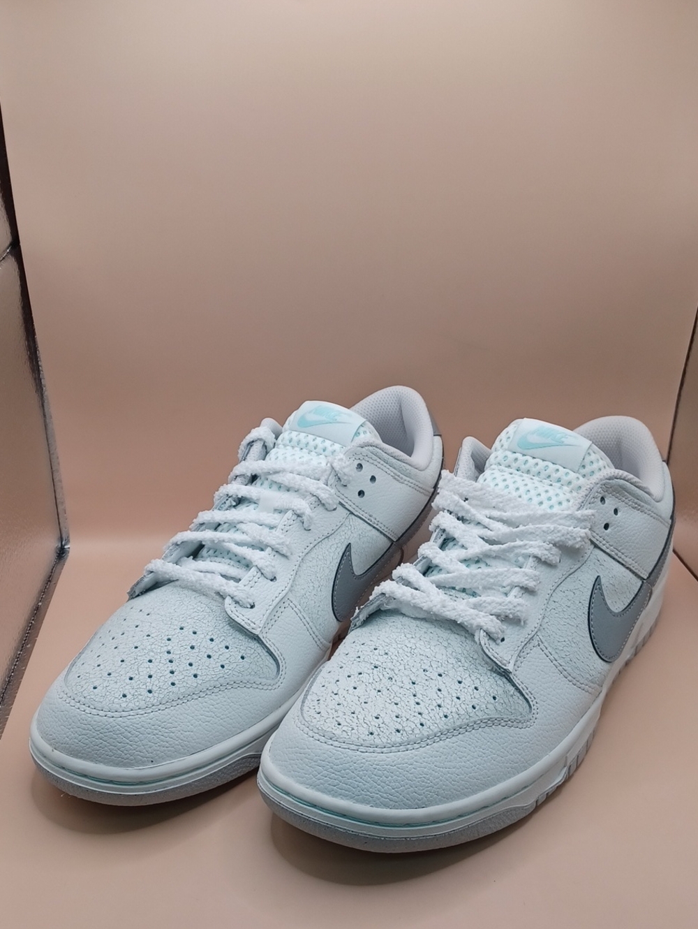 Nike Dunk Low Retro SE-Silver/White Men Size 11.5 US HQ3619-121